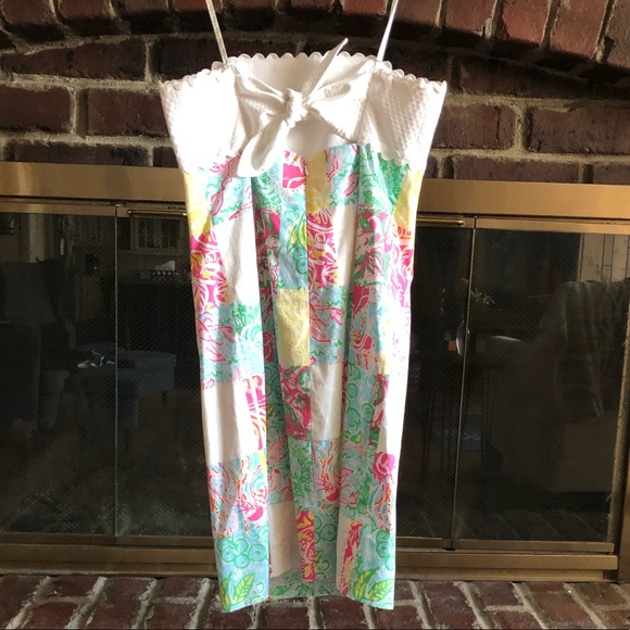 Strapless Lilly Pulitzer Dress - Picture 4 of 5